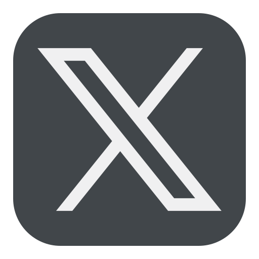 Logo de X para seguir a Liebre-3D en redes sociales.